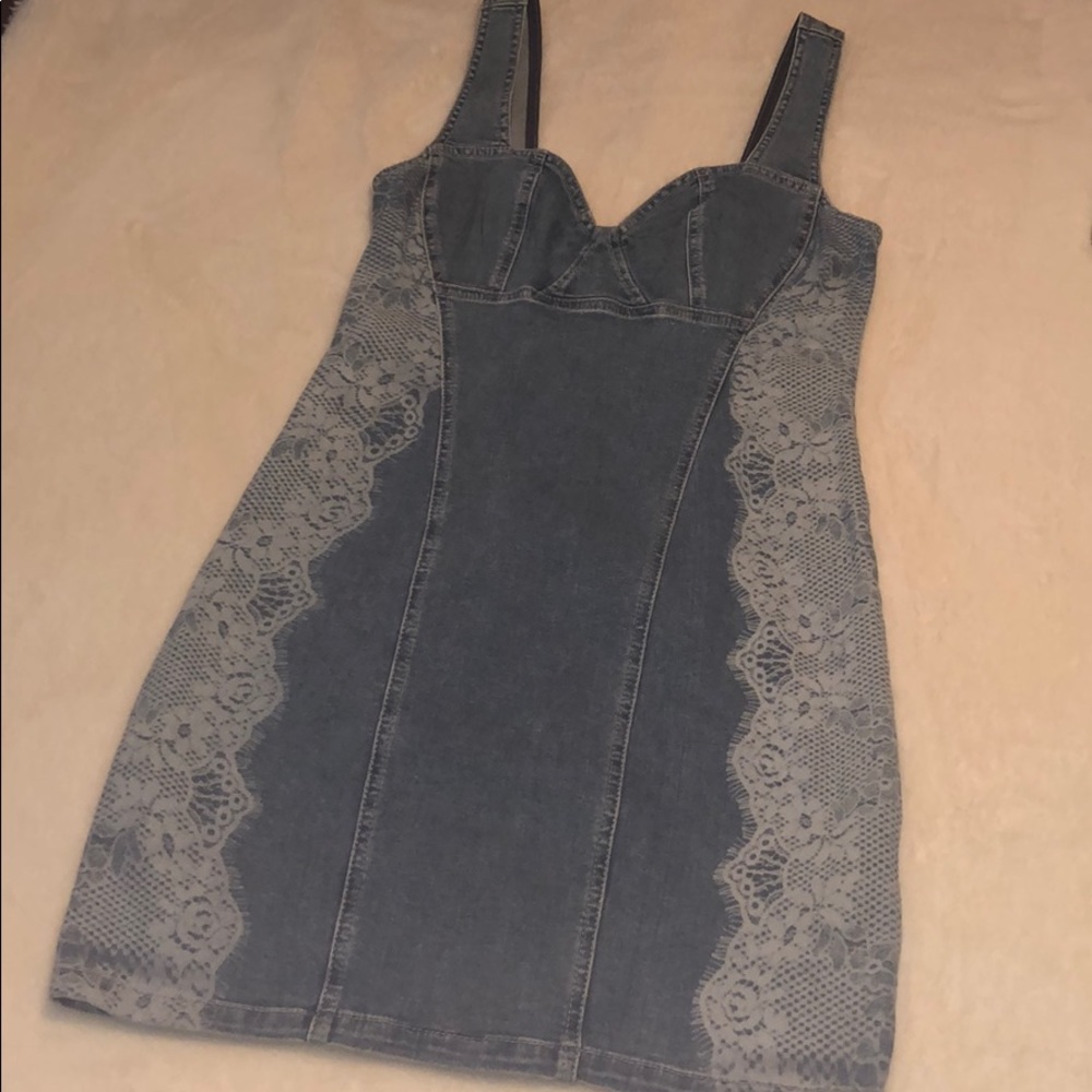 NWOT DENIM GUESS DRESS